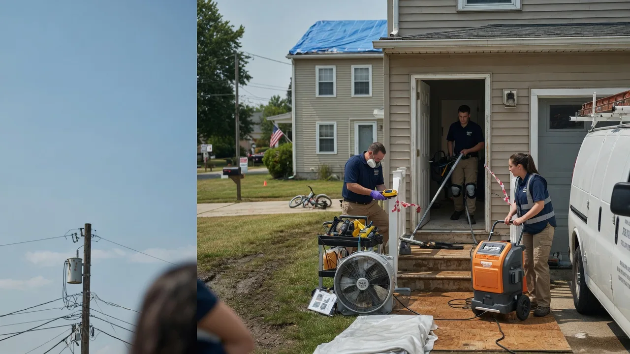 Water Damage Repair in Pomfret Center, CT near me